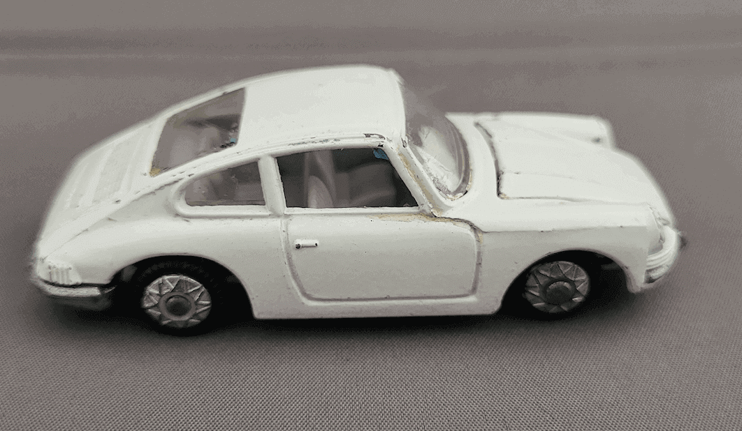 Modelcars PENNY Porsche 912 Coupe white right side