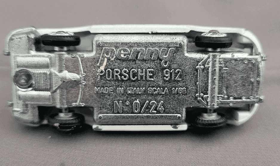 Modelcars PENNY Porsche 912 Coupe white rear