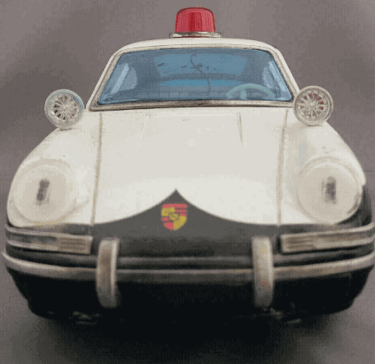 AOSHIN Japanese Policecar Porsche 912 Coupe