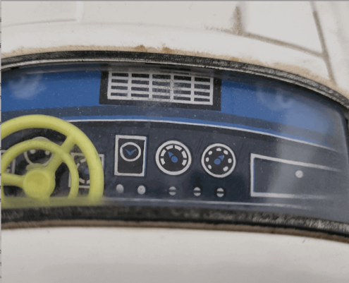 AOSHIN German Policecar Porsche 912 Coupe Polizei