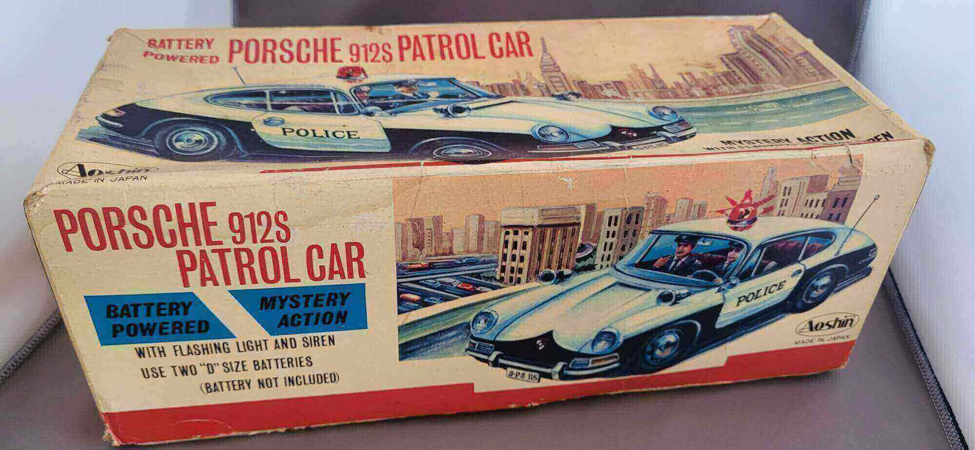 AOSHIN Japanese Policecar Porsche 912 Coupe