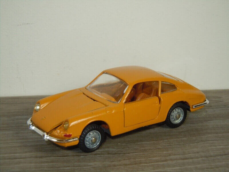 Modelcars MEBETOYS Porsche 912 Coupe A-12 Yellow front left