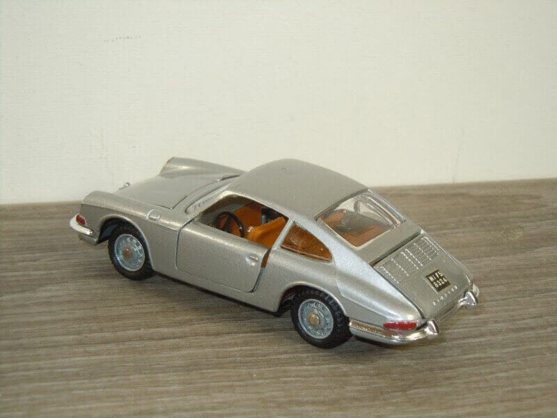Modelcars MEBETOYS Porsche 912 Coupe A-12 Silver rear left