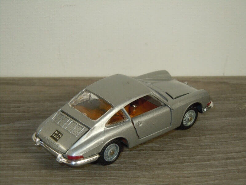 Modelcars MEBETOYS Porsche 912 Coupe A-12 Silver rear right