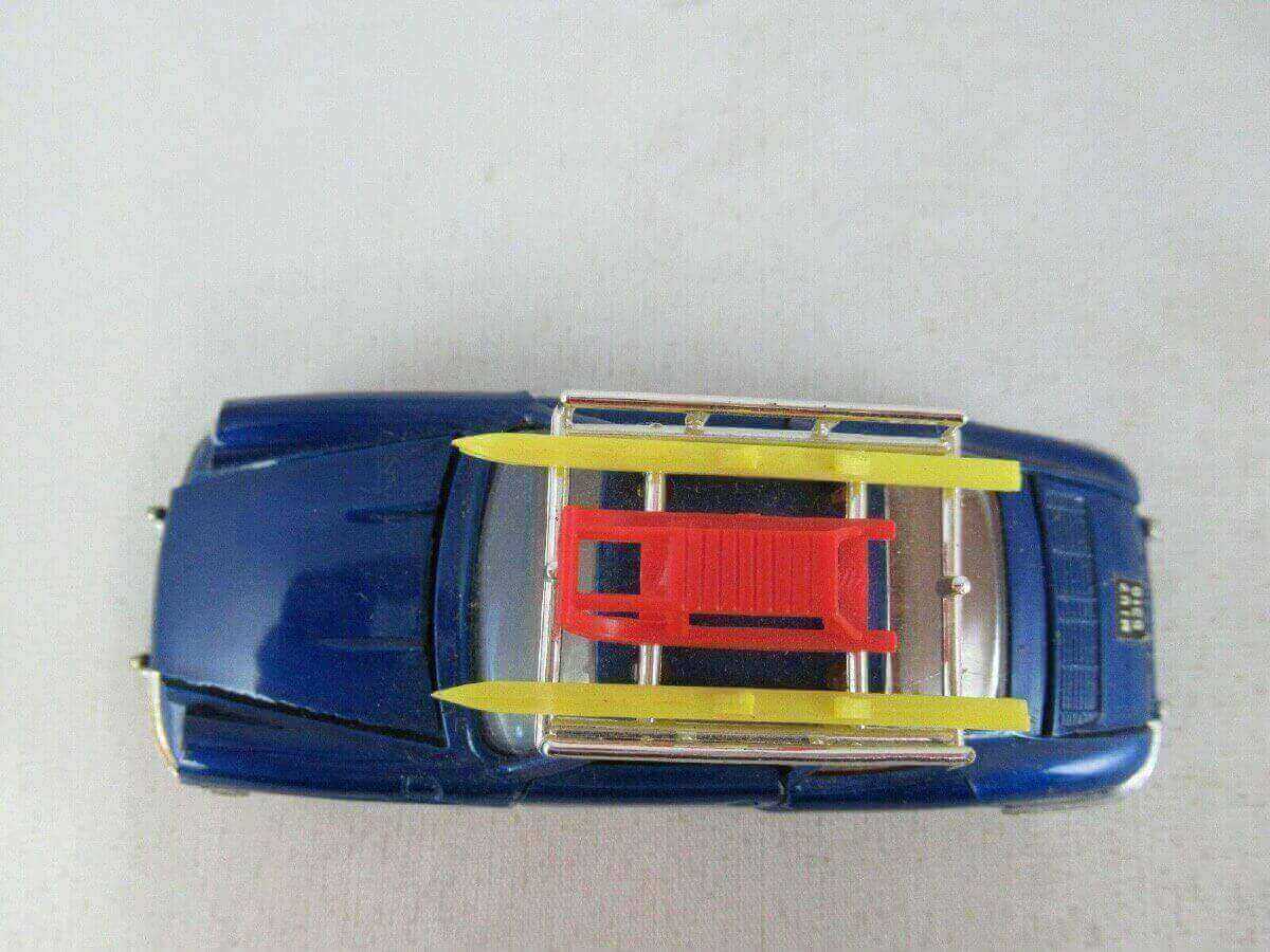 Modelcars MEBETOYS Porsche 912 Coupe A-64 Blue Ski top