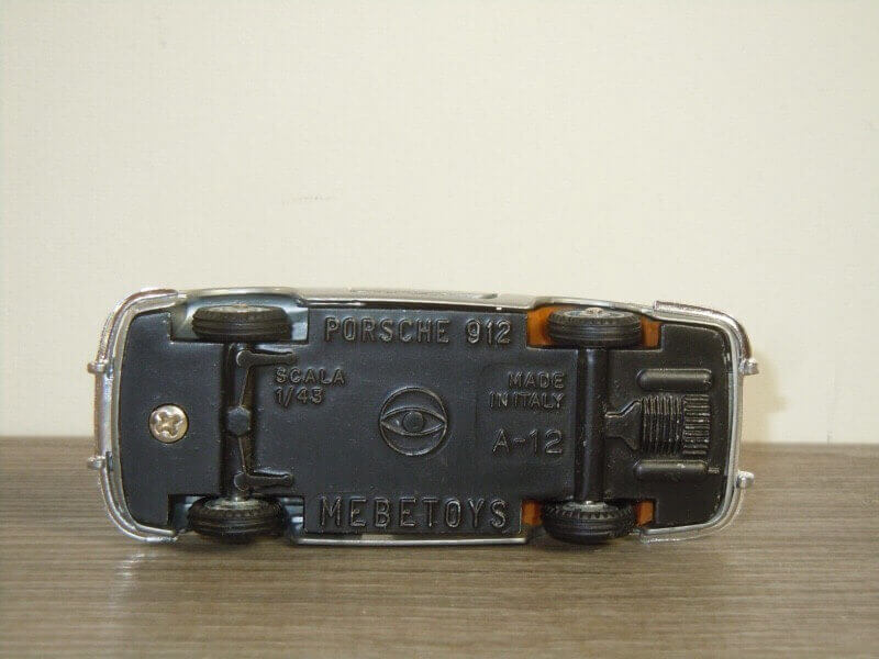 Modelcars MEBETOYS Porsche 912 Coupe A-12 Silver underneath