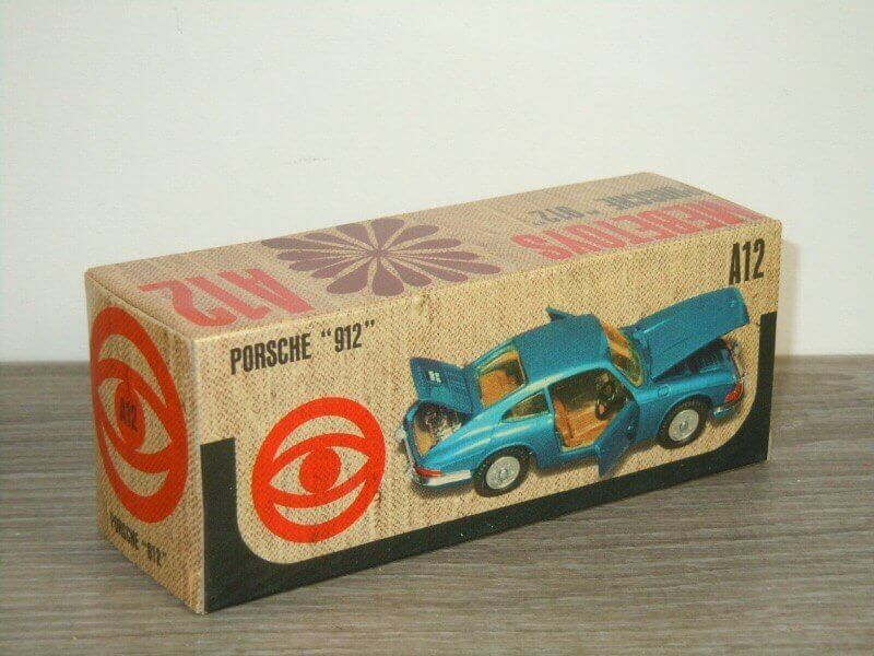 Modelcars MEBETOYS Porsche 912 Coupe A-12 GreenBlue box