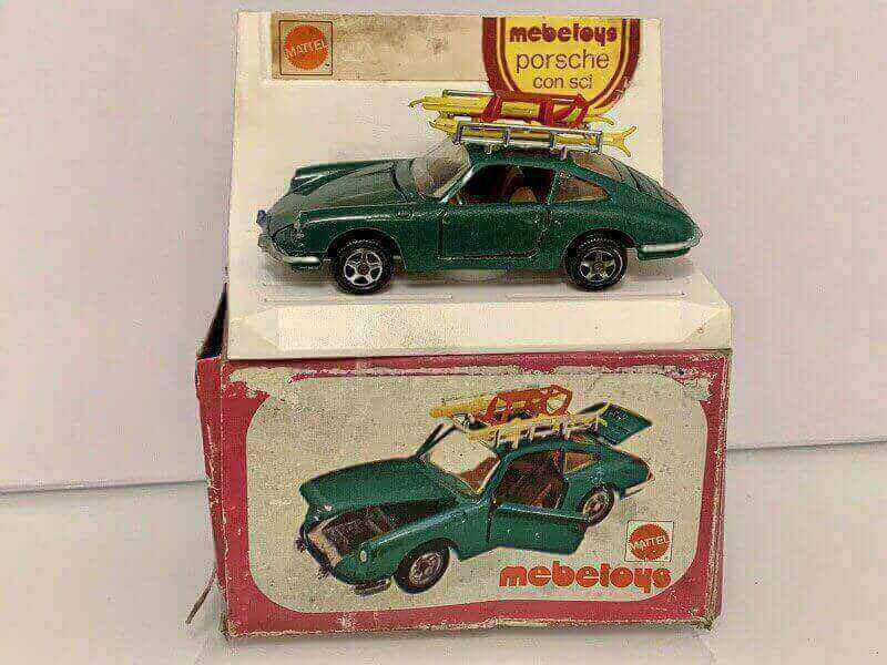 Modelcars MEBETOYS Porsche 912 Coupe A-64 Green Ski on box www.912stuff.com