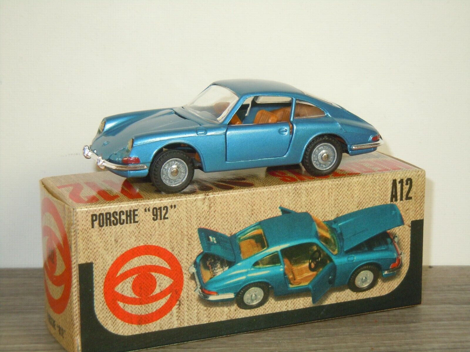 mebetoys Porsche 912 ミニカー A12 Mebetoys A12 Porsche 912 Virtually Mint/Boxed (Early white