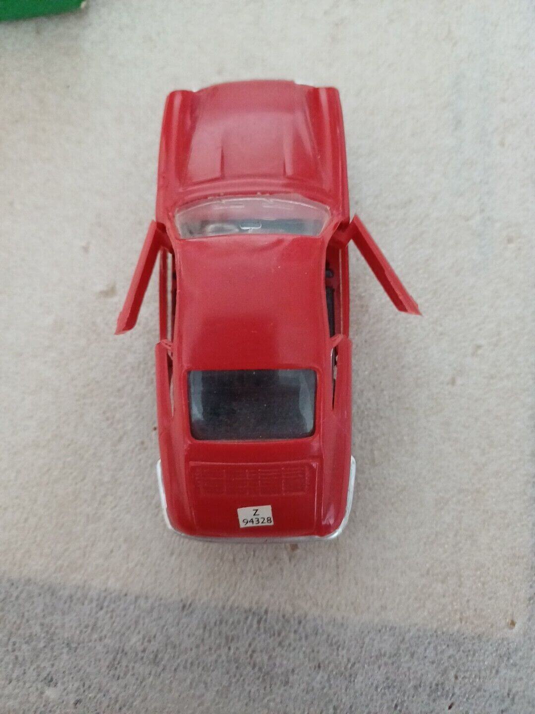 912stuff Nacoral Chiqui Cars Porsche 912 Coupe from above red modelcar