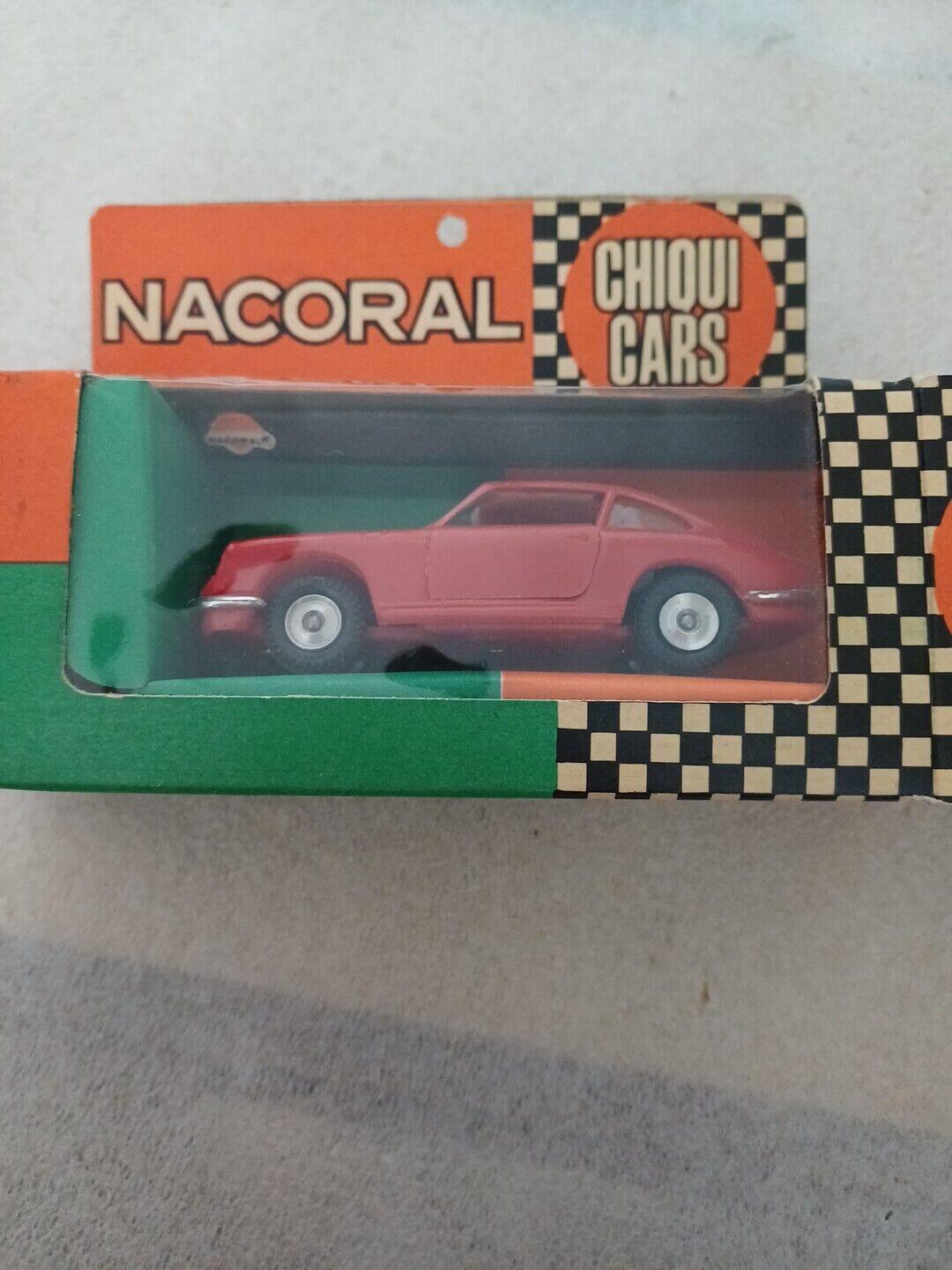912stuff Nacoral Chiqui Cars Porsche 912 Coupe in box red modelcar