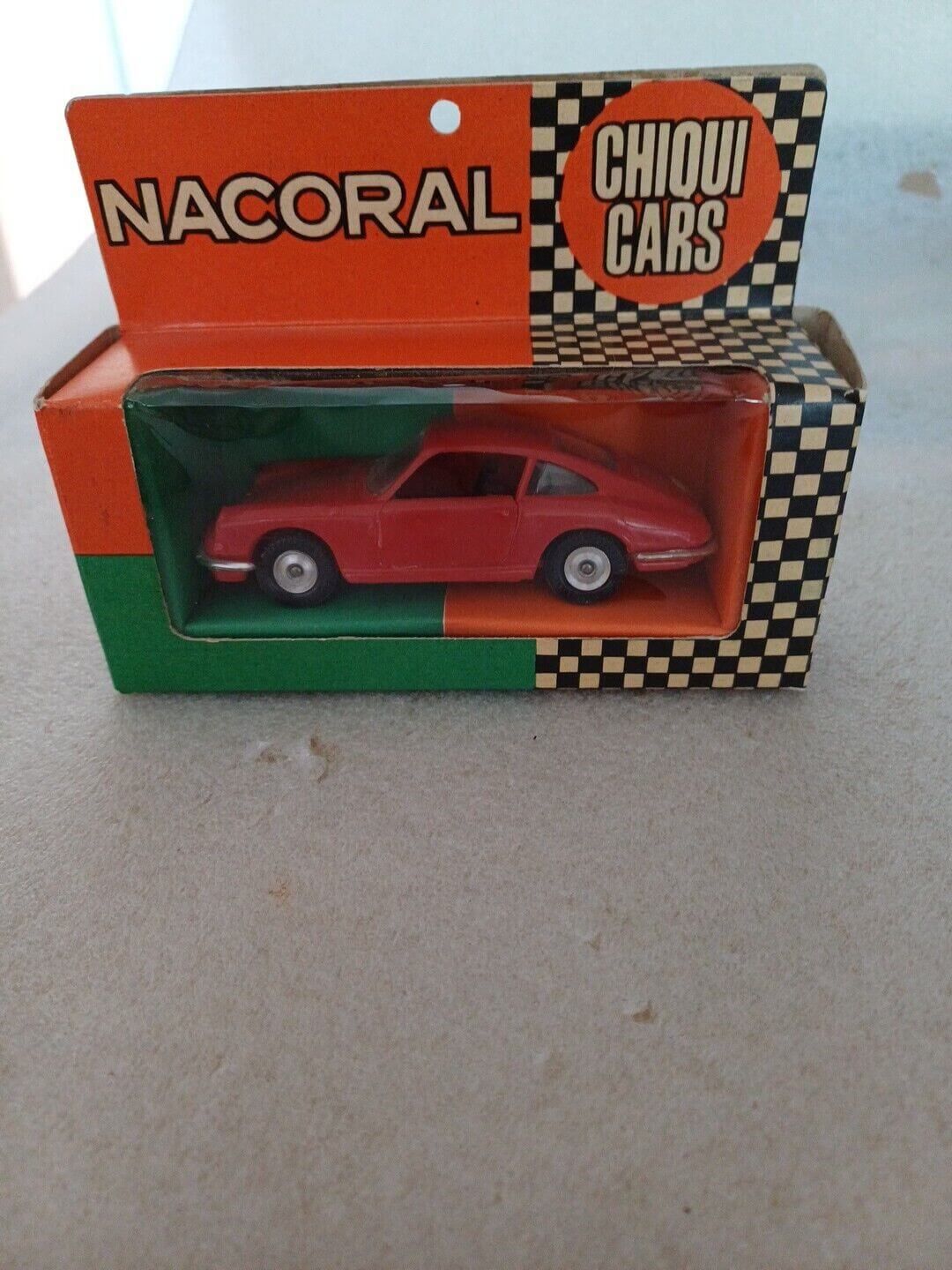912stuff Nacoral Chiqui Cars Porsche 912 Coupe in box red modelcar