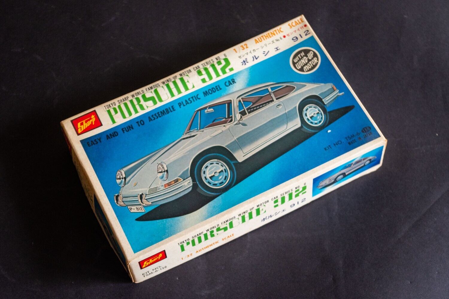 SHARP Porsche 912 kit 1:32 box