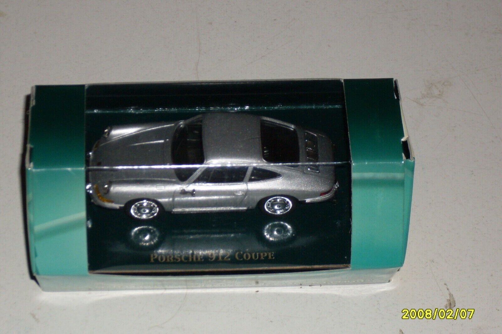 Modelcar D A B Solo Porsche 912 coupé silver in box left side www.912stuff.com